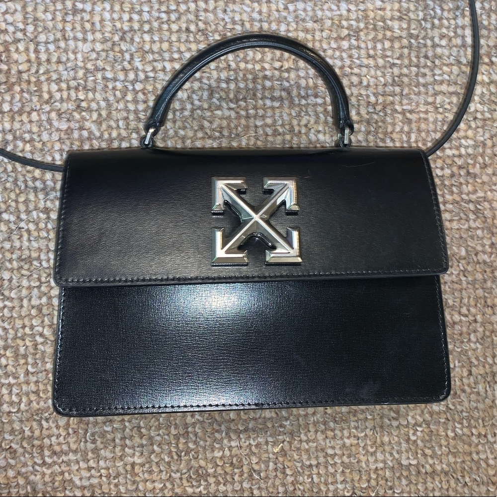 Off-White arrow logo Jitney 1.4 shoulder bag